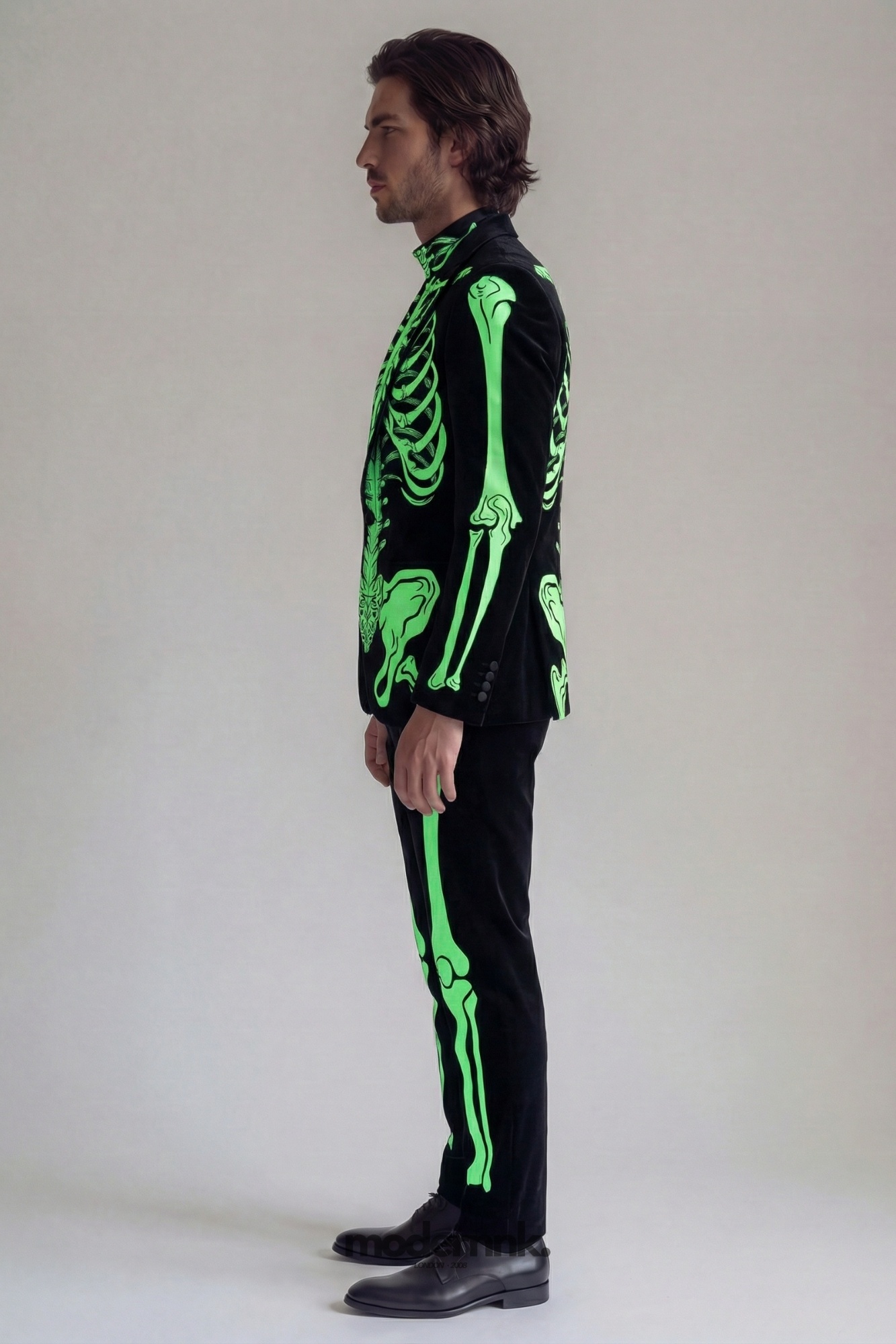 Enigma Neon Skeleton Suit A0330