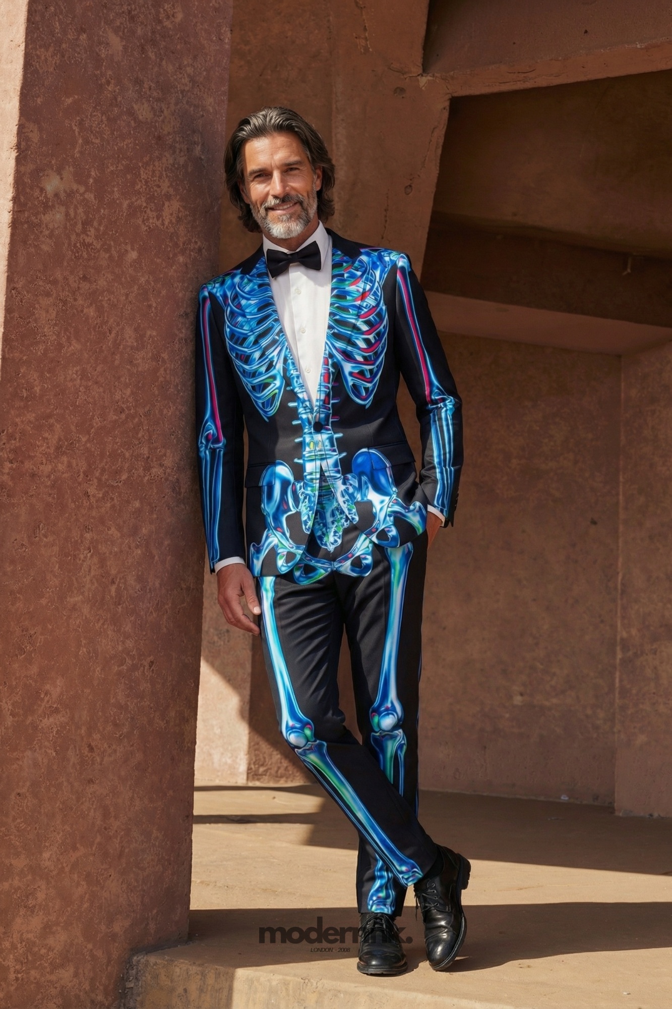 Bold Skeleton Suit A0338