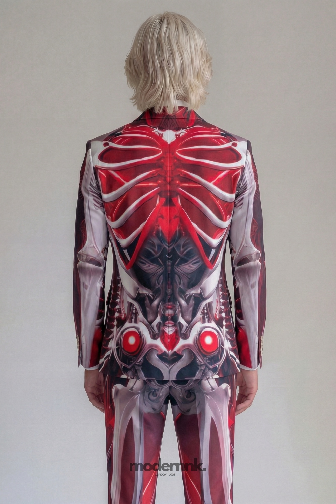 Anatomical Rebel Anatomy Print Suit A0342