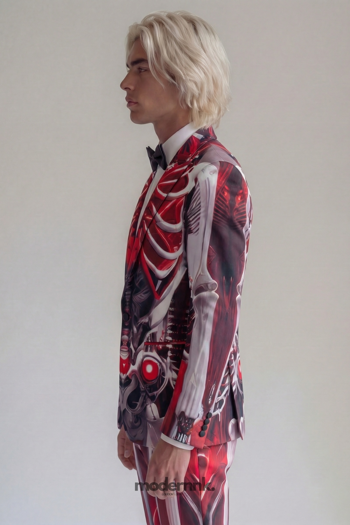 Anatomical Rebel Anatomy Print Suit A0342