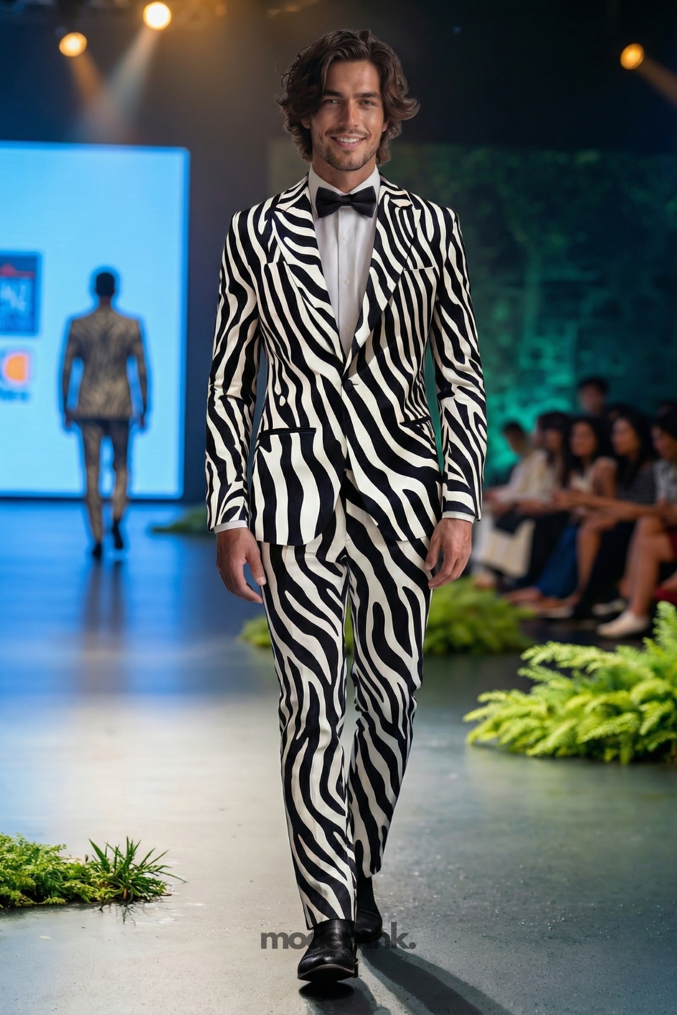 Showstopper Zebra Suit A2114