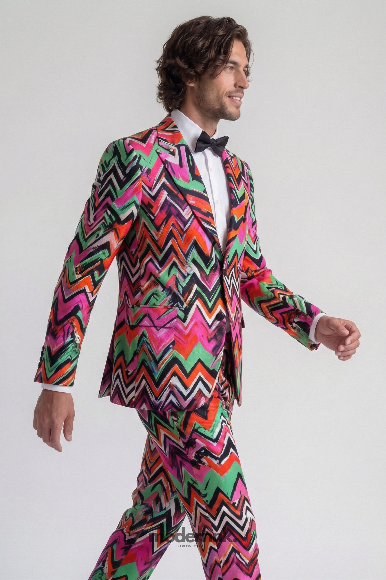Rave Zigzag Suit A2117