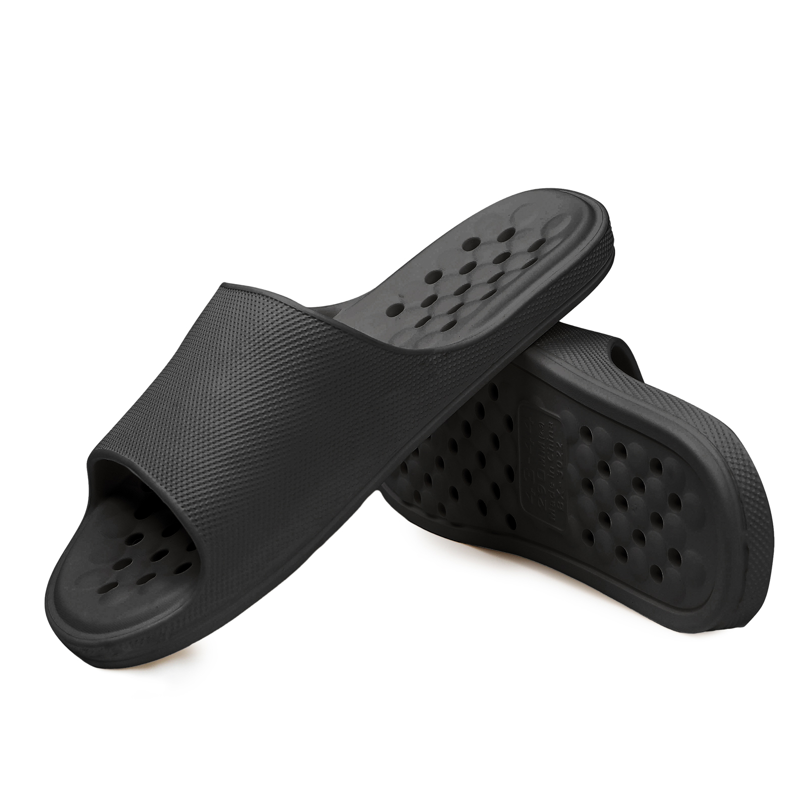 Hollow out water leakage quick-drying non-slip slippers