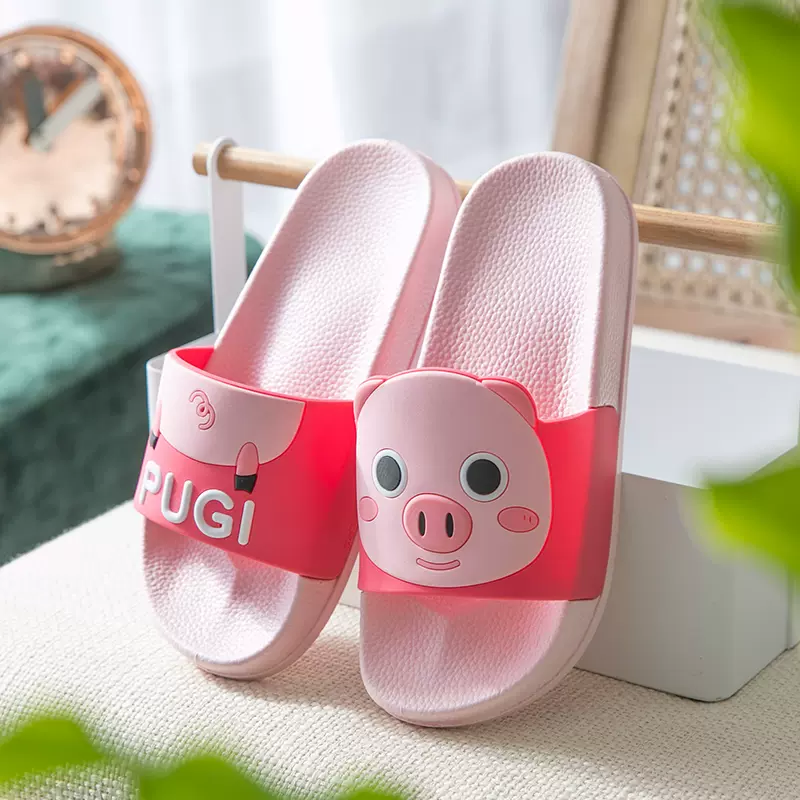 Children's cartoon soft-soled anti-slip slippers