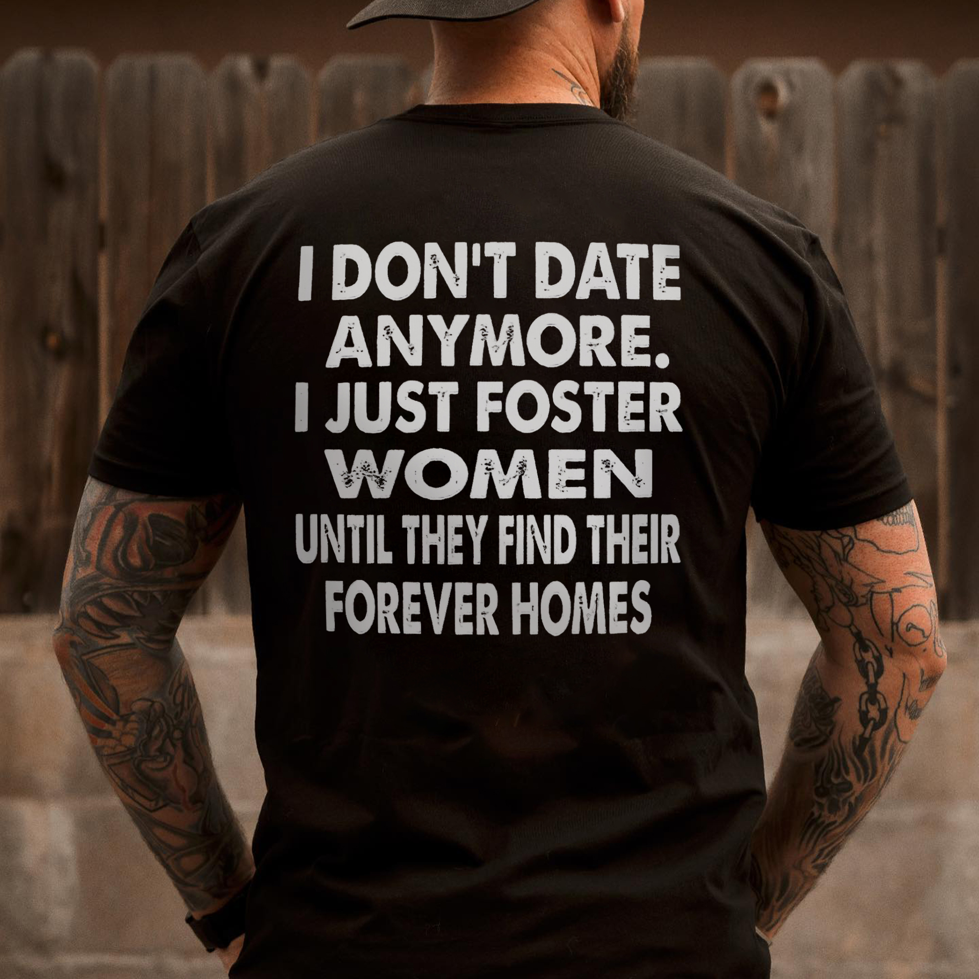I Don't Date Anymore Printed Men's T-shirt
