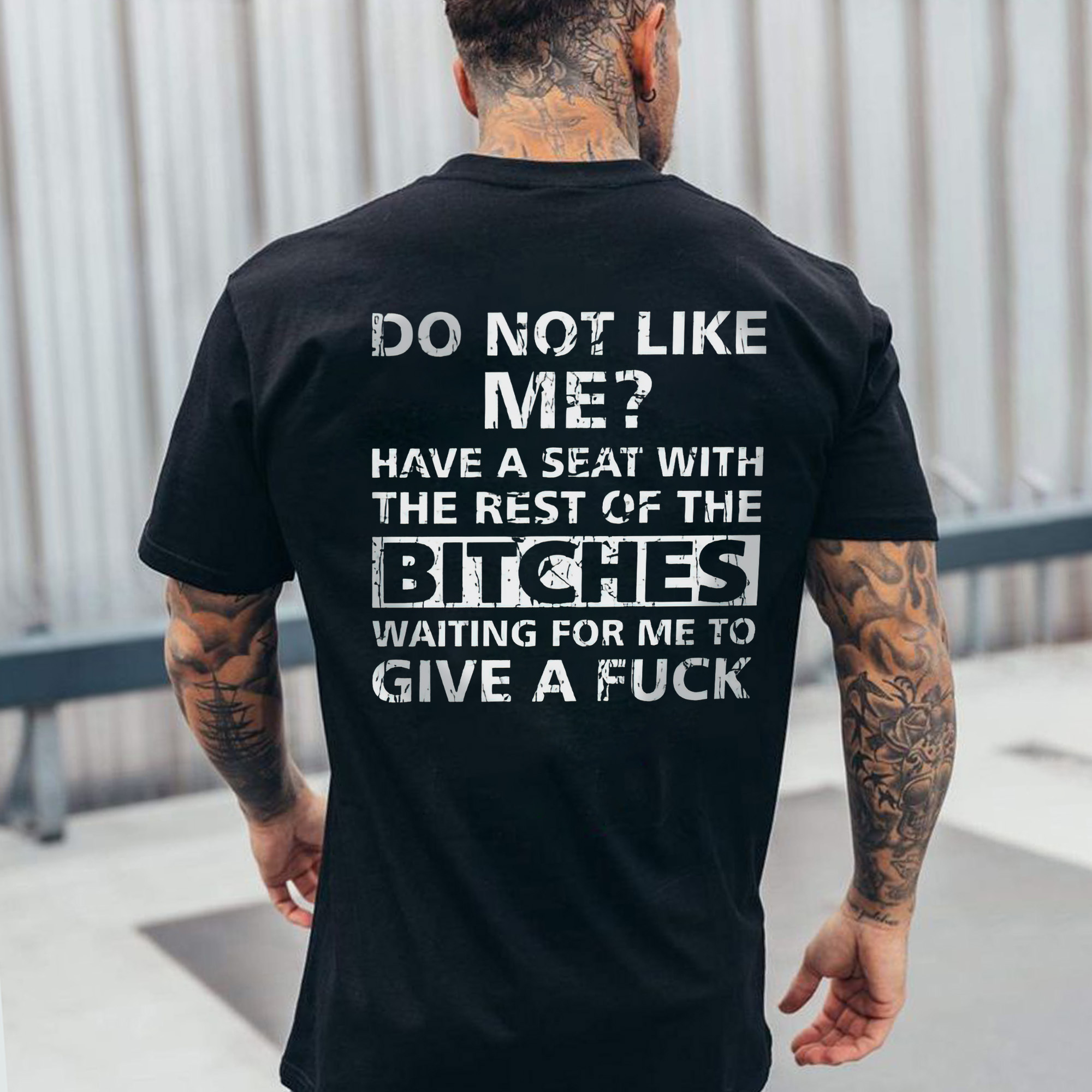 Do Not Like Me? Printed Men's T-shirt
