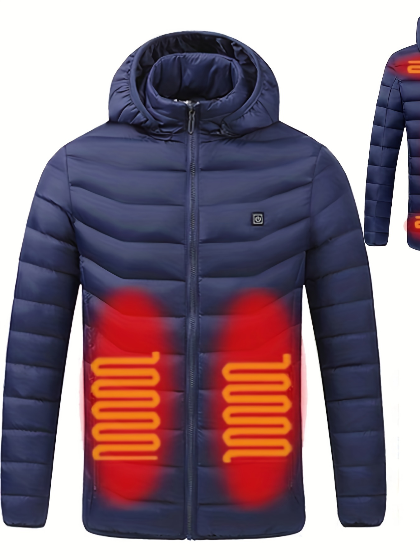 Lightweight warm cotton jacket, casual zipper lightweight jacket for autumn and winter