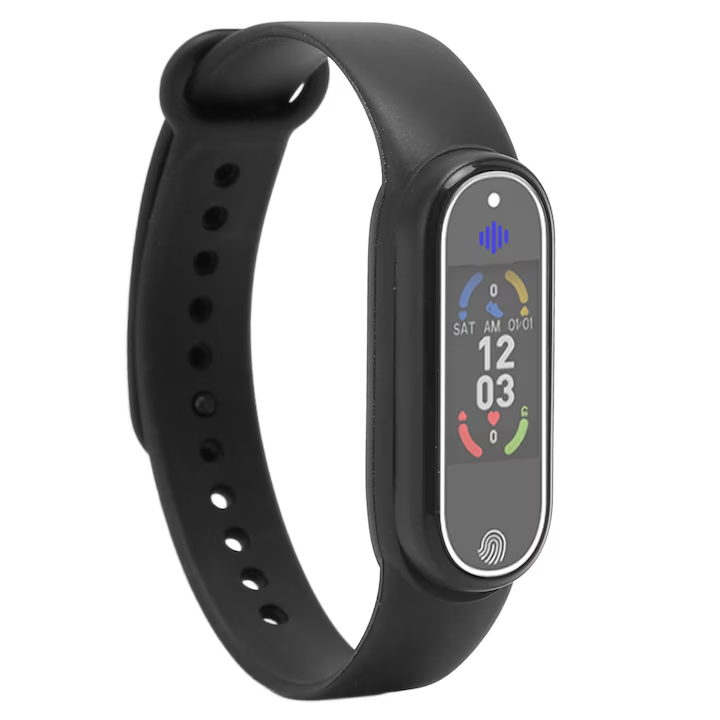 Bratara anti-tantari cu Ultrasunete si Bratara fitness Smart VENTLEX 2 in 1, Ceas digital, 3 Moduri anti-tantari, Compatibil Android si iOS, Conectivitate Bluetooth, Monitorizarea somnului, Numarului de Pasi, Impermeabil IP65, Incarcare USB, Unisex, Negru