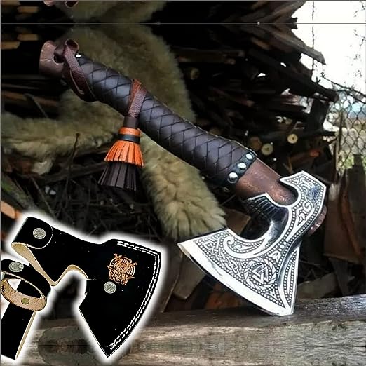 Shiny Crafts-Viking Ax Bearded Ax Battle Ax