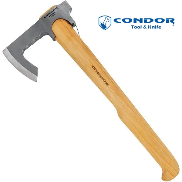 🦅Condor Tool & Knife, Travelhawk Husa din piele cu coada, argintie
