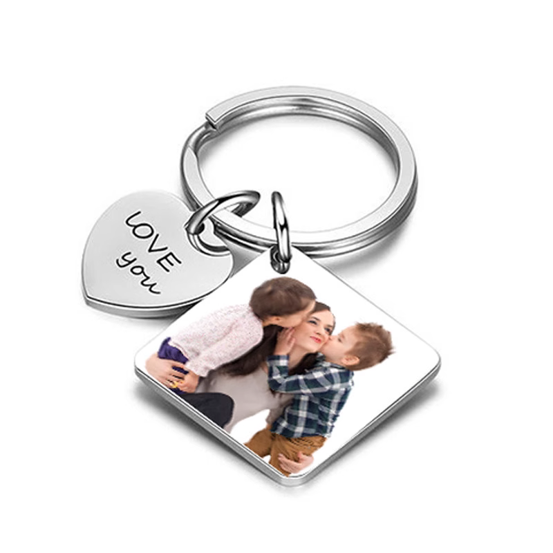 Breloc de calendar comemorativ personalizat cu câteva fotografii