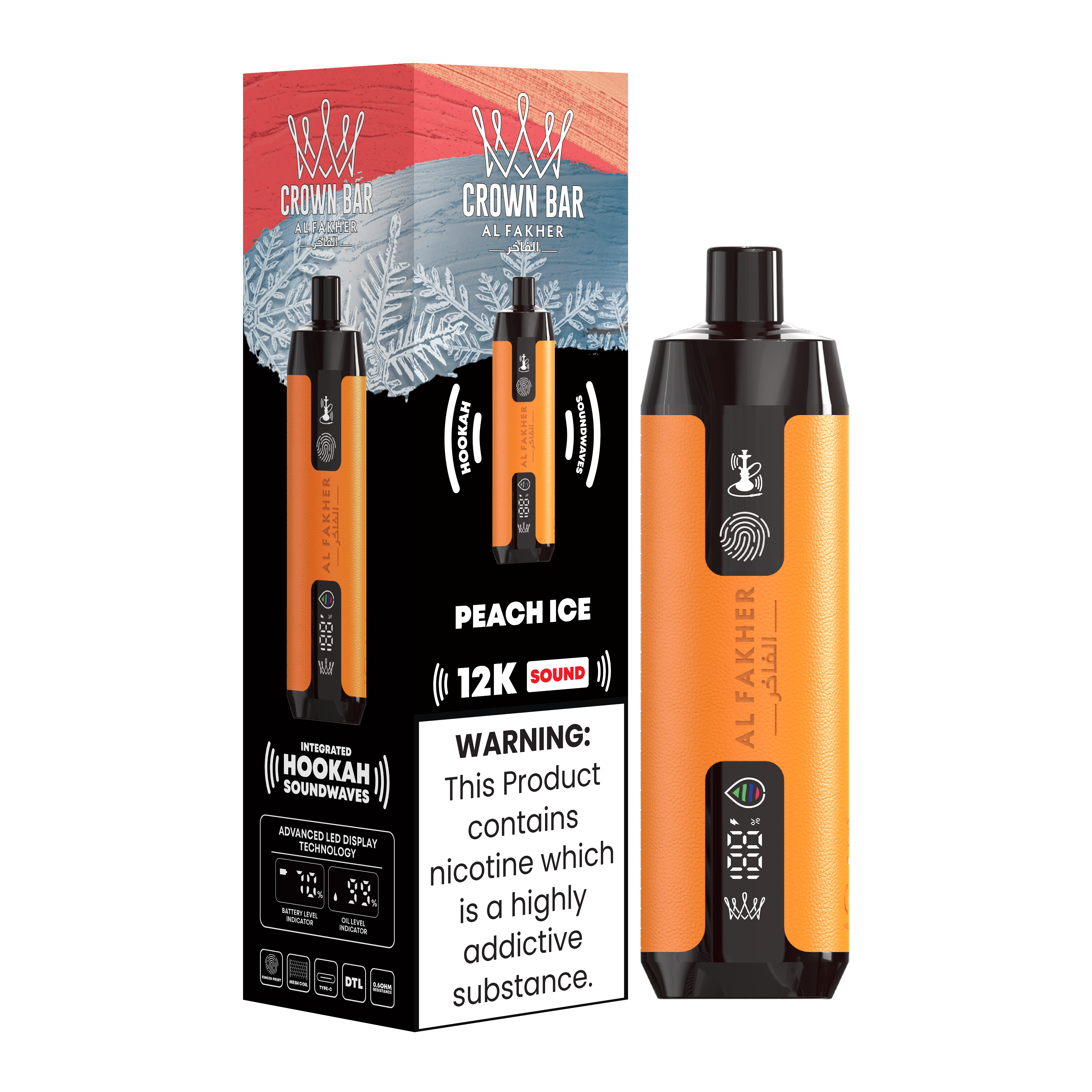 AL Fakher 12000 bułeczek Soundwaves- 10 smaków (🎁Kreatywne i zabawne)