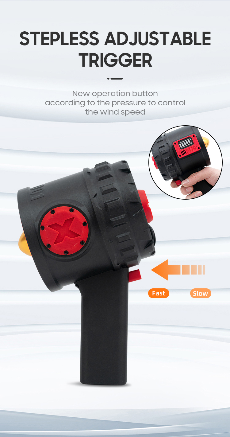 Superstrong Air blower Mini Turbo Jet Fan 90mm Brushless Motor Violent Blower Instantaneous Thrust 5kg/s 3000W 230m/s Duct Fan