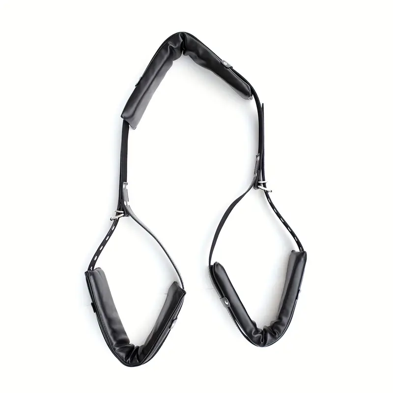 1pc portable thigh restraint sling easy access for fetish sex bondage unisex pu leather details 1