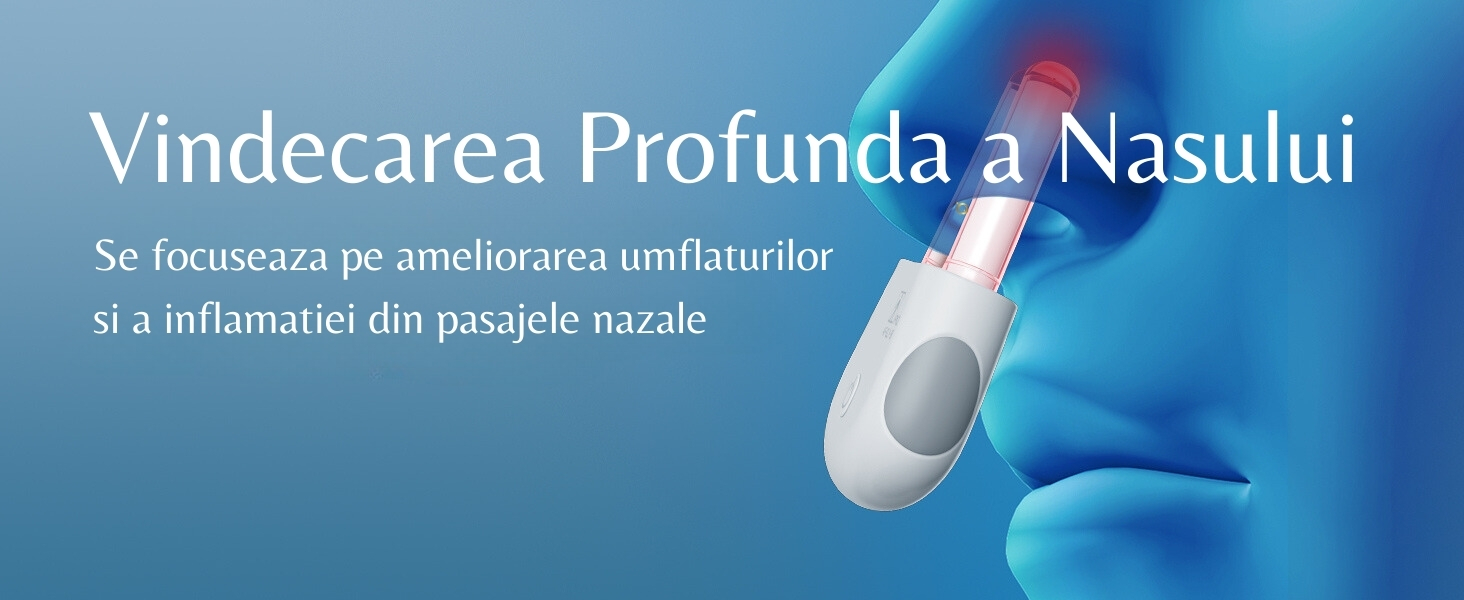 terapie cu lumina rosie si rinita TechLove