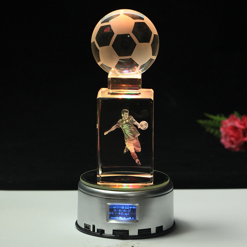 Cadouri creative, boxe pentru desktop pentru fotbal DIY