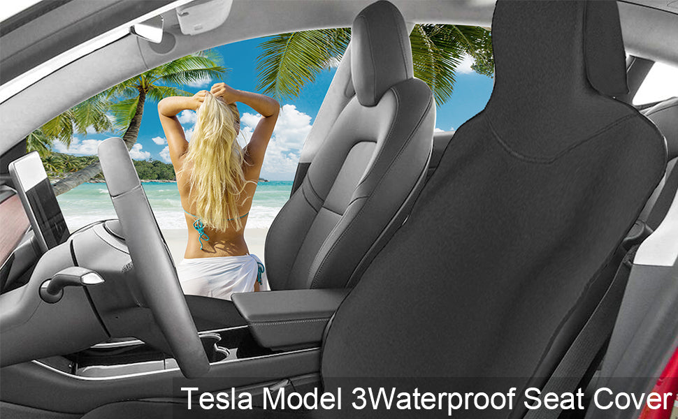 Waterproof Car Seat Cover Protector for Tesla Model 3