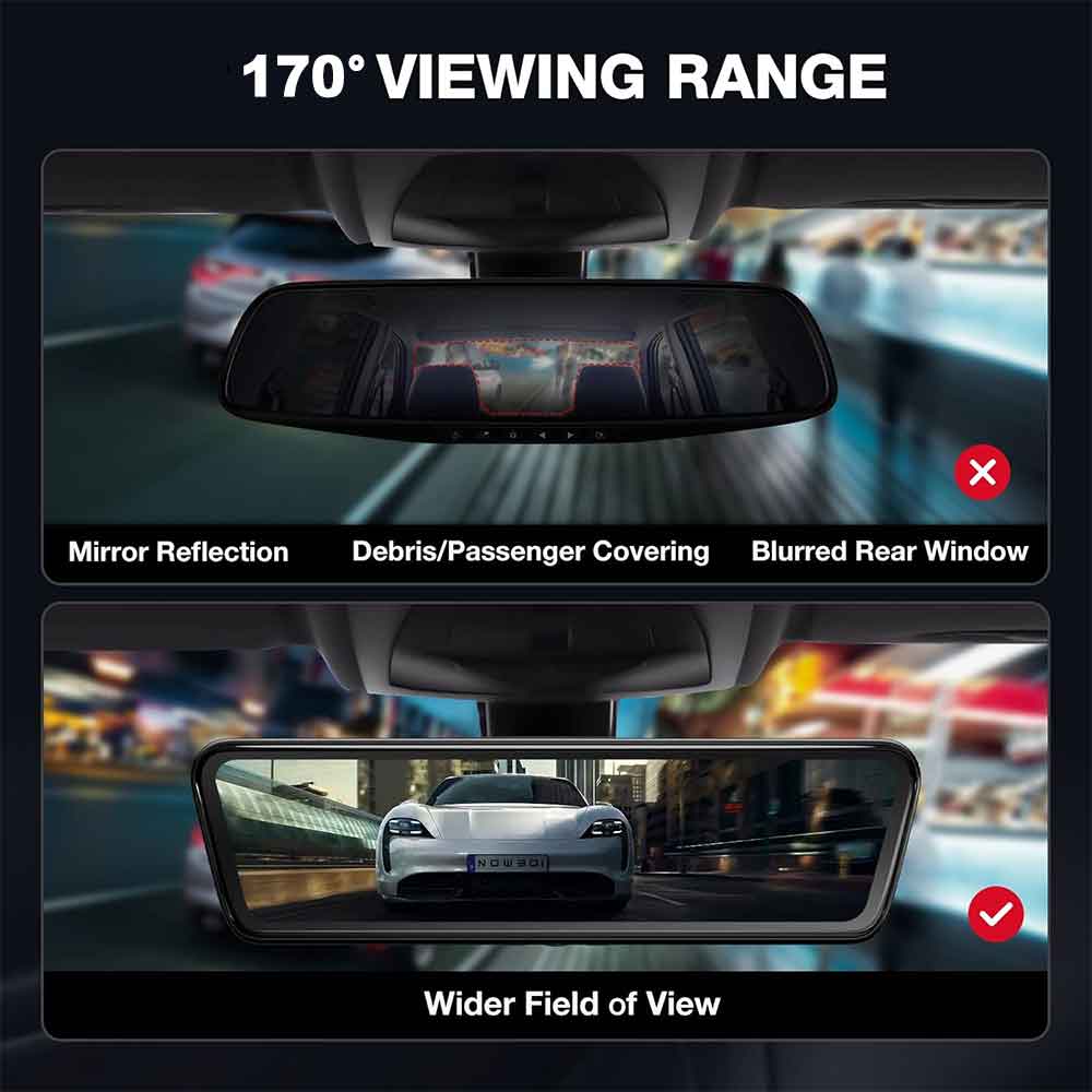 Streaming Rearview Mirror Camera--2