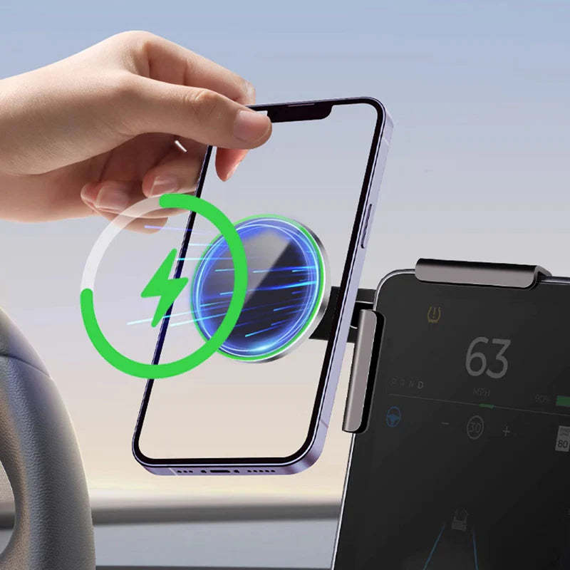 Magnetic Levitation Phone Holder For Tesla Model Y/3-TESEVO