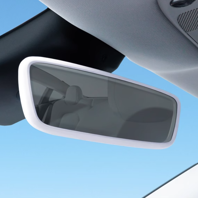 Rearview Mirror Protector Frame for Tesla Model 3/Y 2017-2023 (Suitable for model 3 highland)-TESEVO