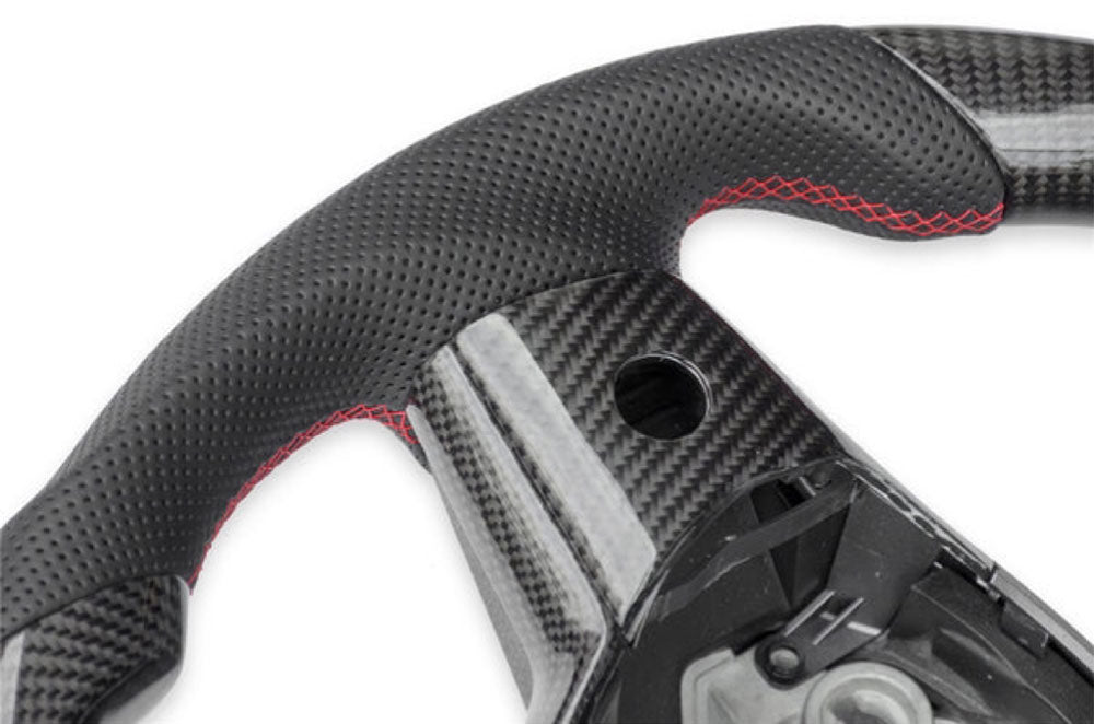 Model 3 / Y Sport Carbon Fiber Steering Wheel for Tesla-4