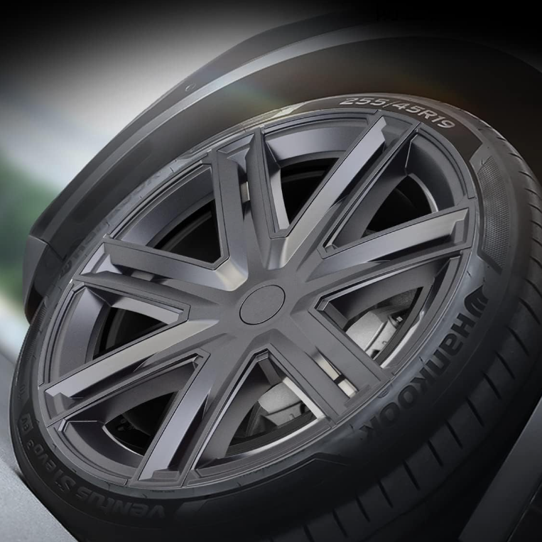 Tesevo Wheel Covers 19" Thunder Model Style for Tesla Model Y 2020-2023 (Set of 4)-TESEVO