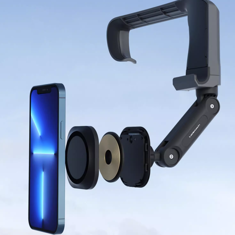 Wireless Charging Magnetic Phone Holder for Tesla Model 3/Y 2017-2023-TESEVO
