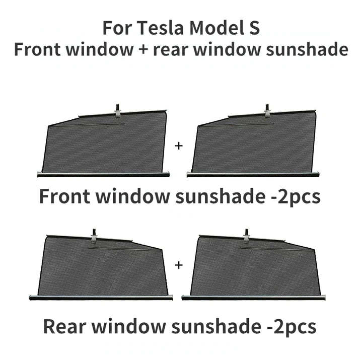 TESEVO Window Sunshade for Tesla Model S-TESEVO