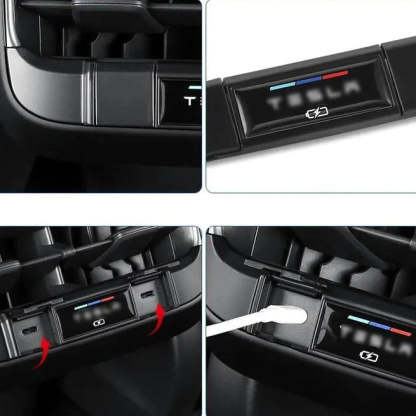 TESEVO Rear USB Charging Protection Cover for Model 3/Y-TESEVO