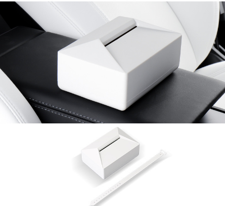 TESEVO Cybertruck Tissue Box for Model 3/Y/S/X & Cybertruck