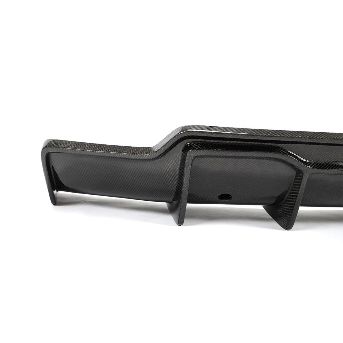 TESEVO Real Carbon Fiber Rear Diffuser Trunk Lip for Model 3 