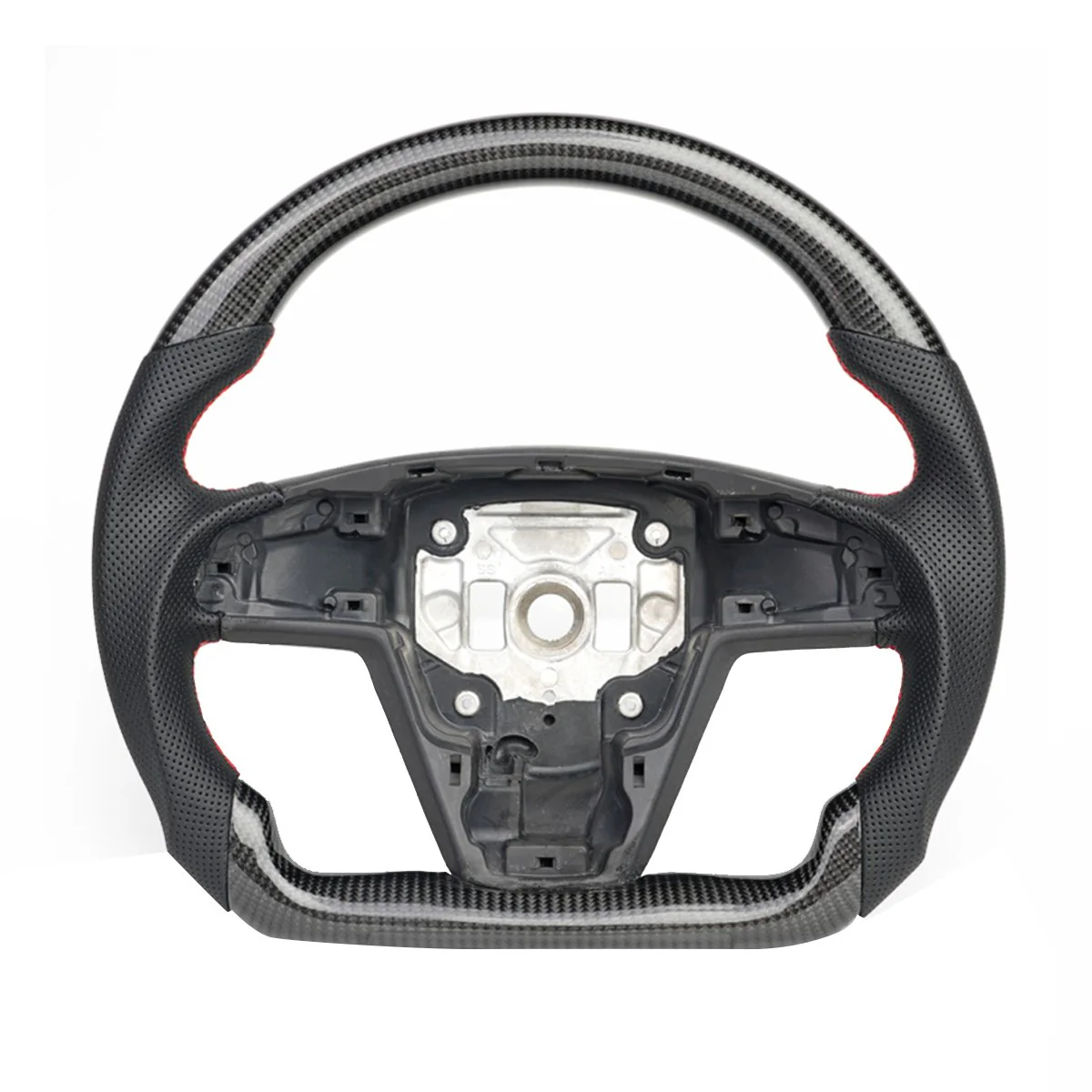 TESEVO Sport Carbon Fiber Steering Wheel for Model S/X 【Style 5】
