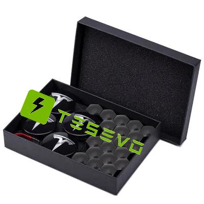 TESEVO Center Wheel Center Cap Kit with Puller for Model 3/Y/S/X