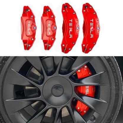 TESEVO Wheel Brake Caliper Covers for Tesla Model 3/Y-TESEVO