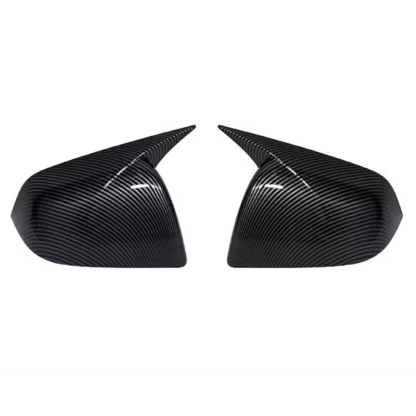 ABS Mirror Caps for Tesla Model Y 2020-2023 Horn Style-TESEVO