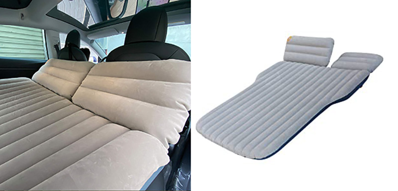 Matelas gonflable de camping portable pour Tesla