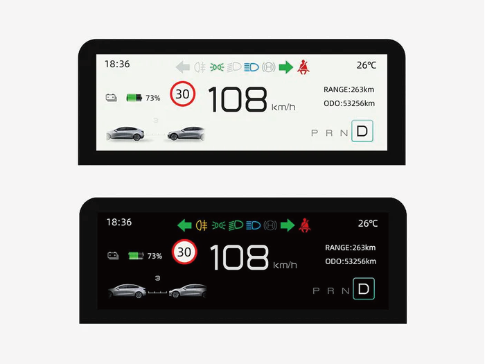 Tesla Ultra Mini Display Screen