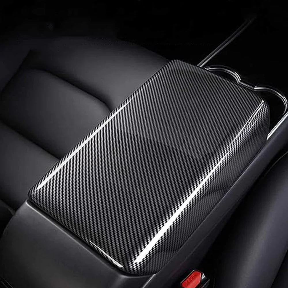 TESEVO Armrest Cover- Carbon Fiber Interior Mods for Model 3/Y-TESEVO