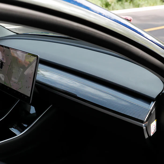 TESEVO Real Carbon Dashboard Cover for Tesla Model 3/Y-TESEVO