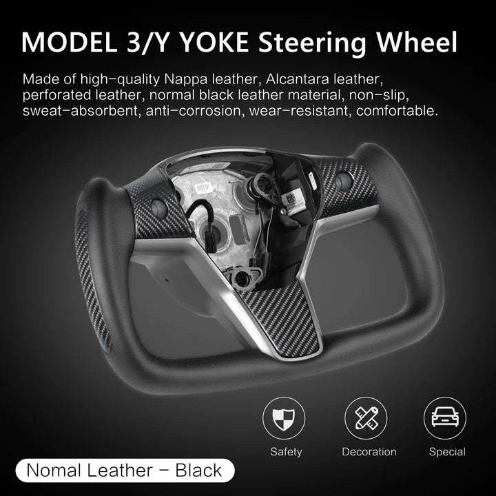 TESEVO Yoke Steering Wheel for Tesla Model 3/Y-TESEVO