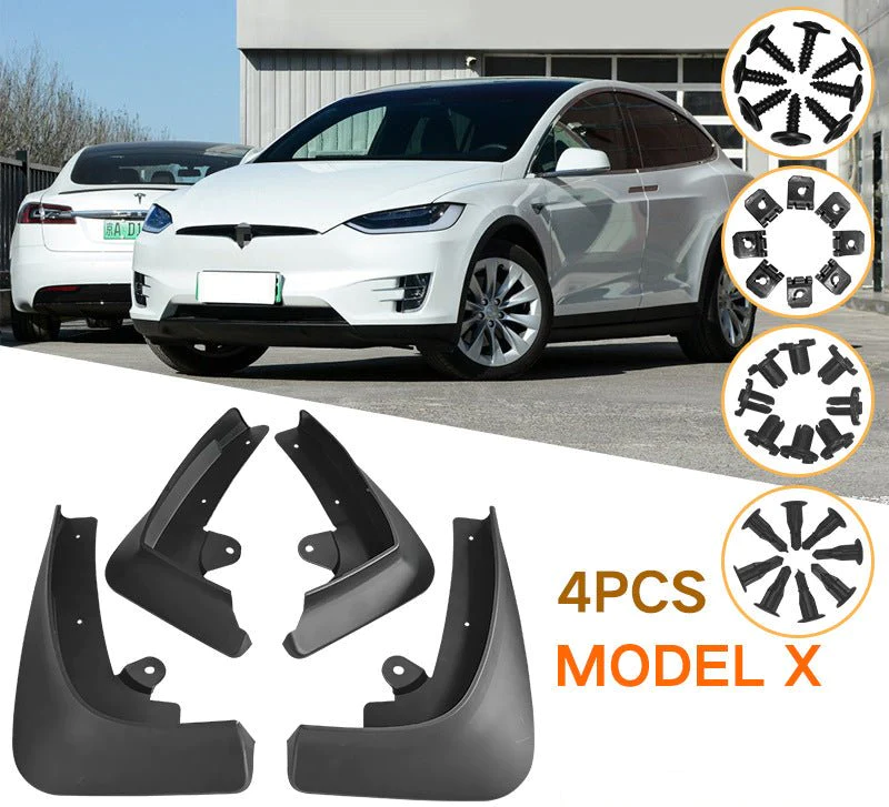 TESEVO Mud Flaps for Tesla Model X