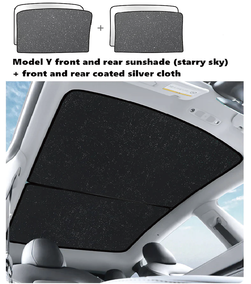 TESEVO Sunroof Sunshade for Tesla Model Y-TESEVO