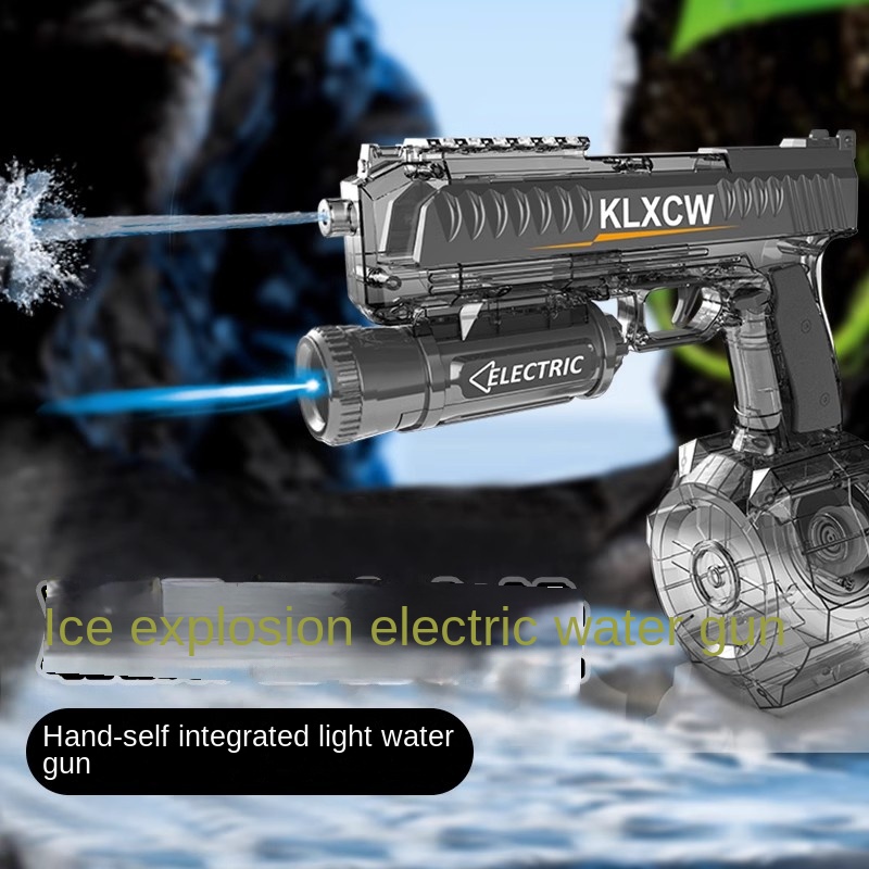 Double light pistol water gun