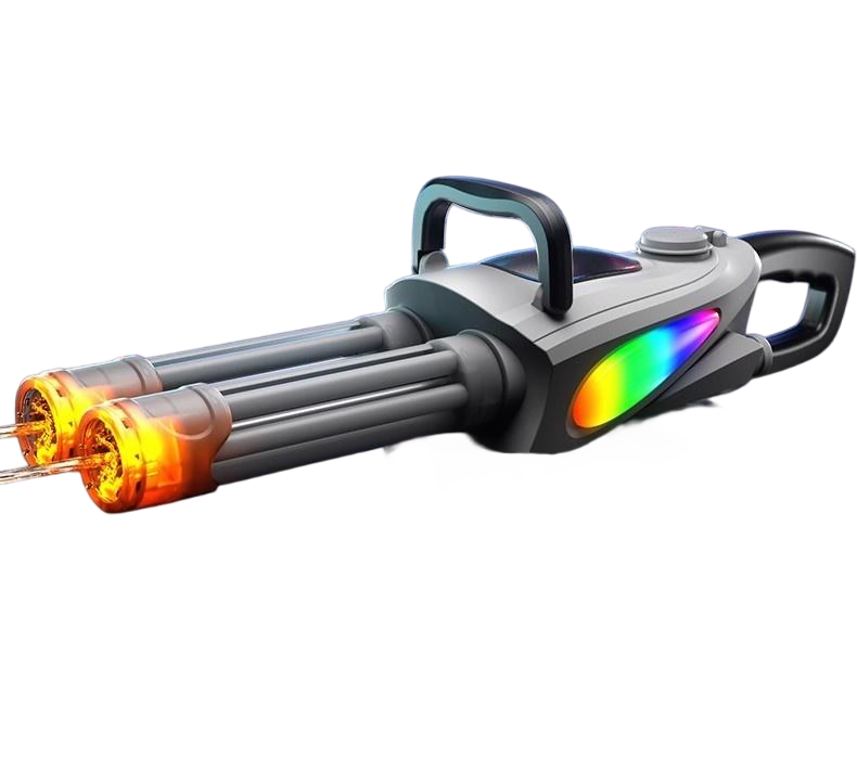 Light double Gatling stand
