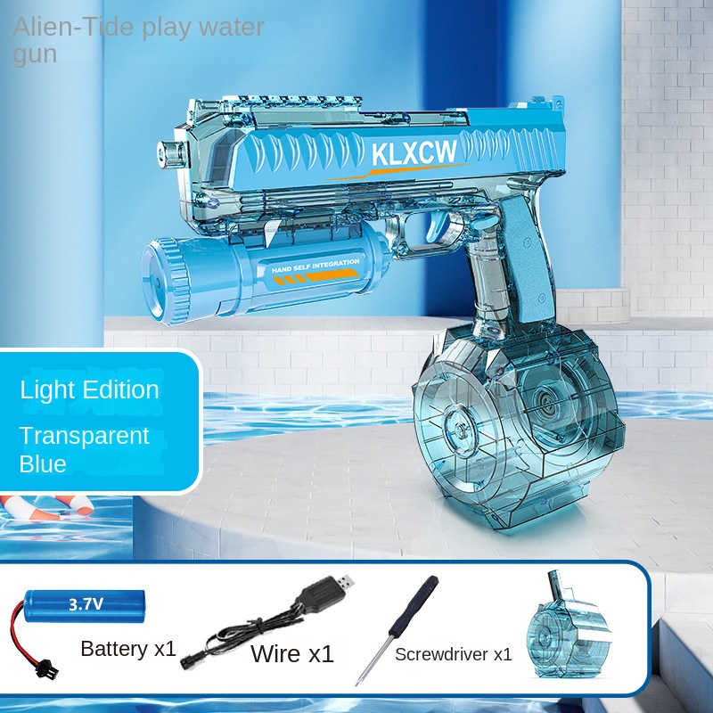 Double light pistol water gun