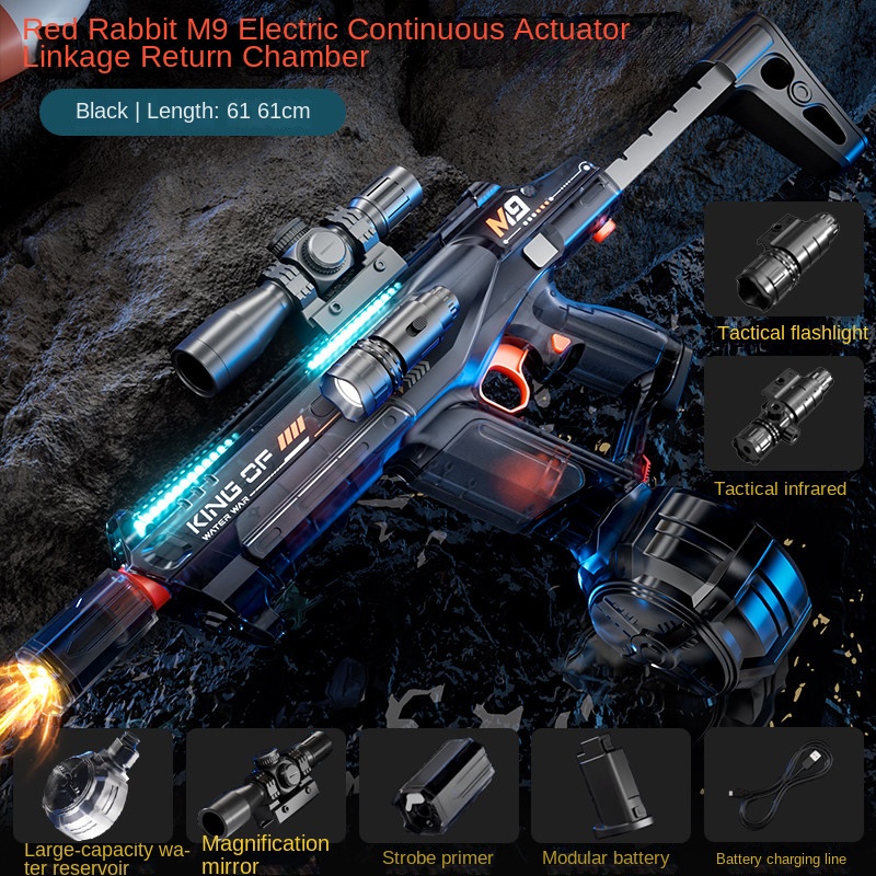 M9 Pulse Light Electric Water Gun