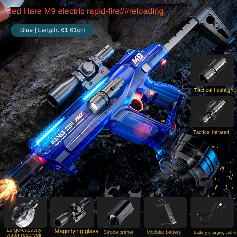 M9 Pulse Light Electric Water Gun