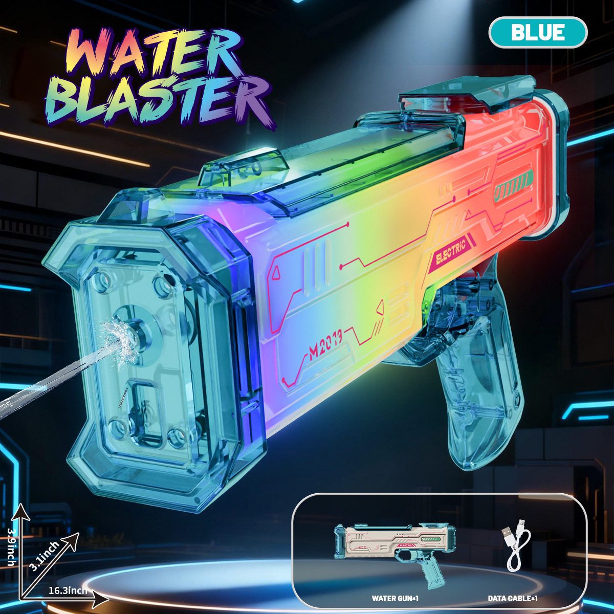 Colorful Glock Pistol