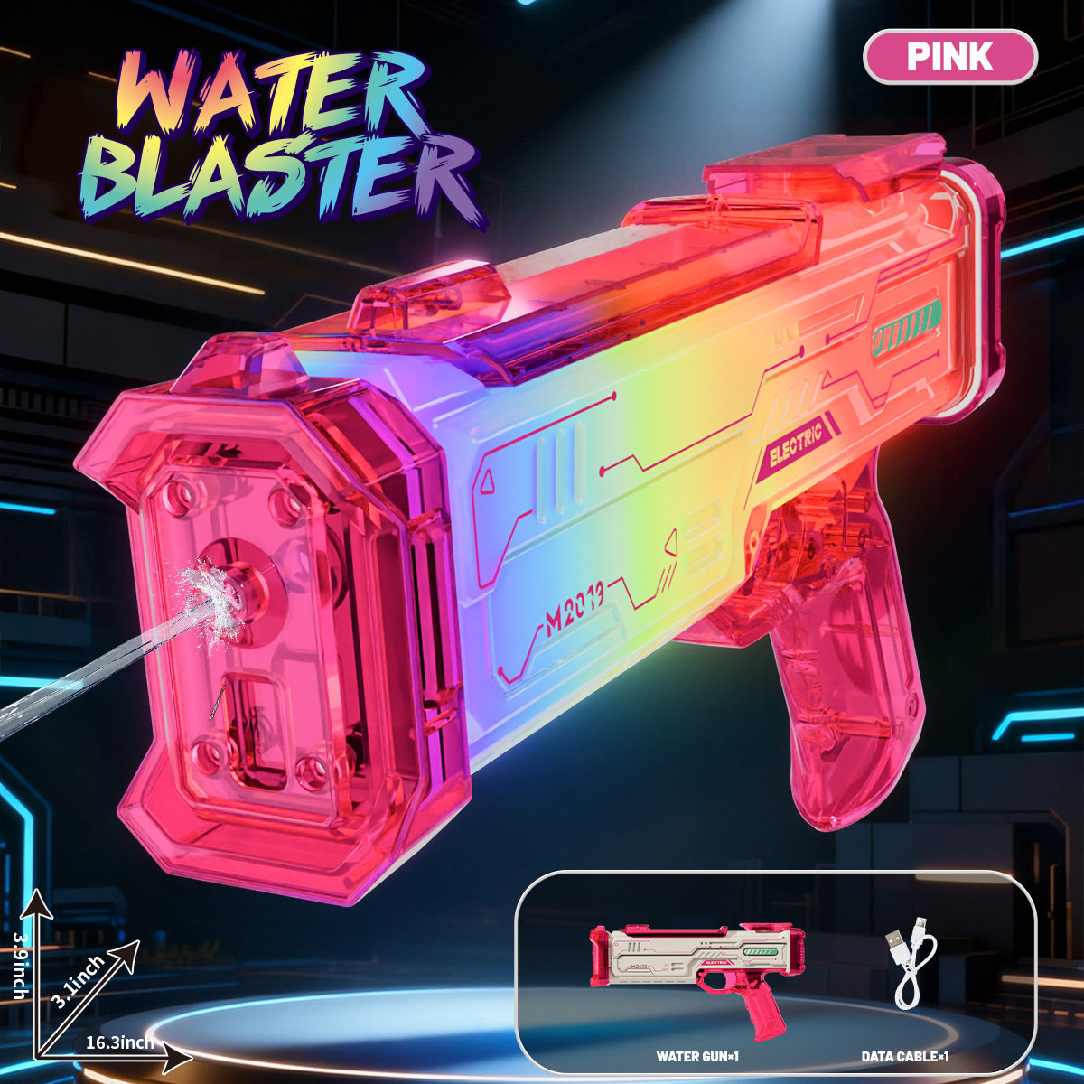 Colorful Glock Pistol