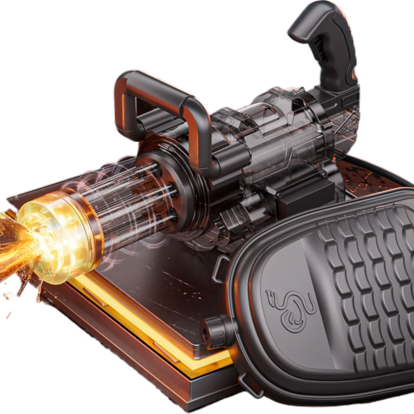 Fire god Gatlin water gun